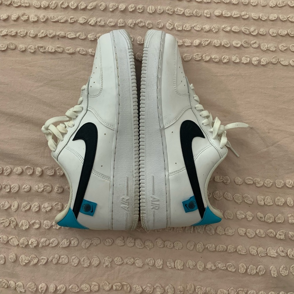 Nike Air Force 1 low worldwide white blue fury black